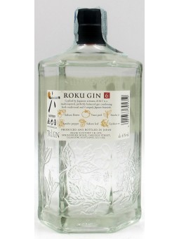 ROKU GIN DISTLLED IN JAPAN - SUNTORY