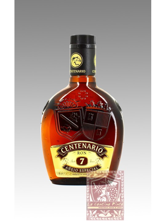 RON CENTENARIO ANEJO ESPECIAL 7 ANOS, RUM DEL COSTA RICA