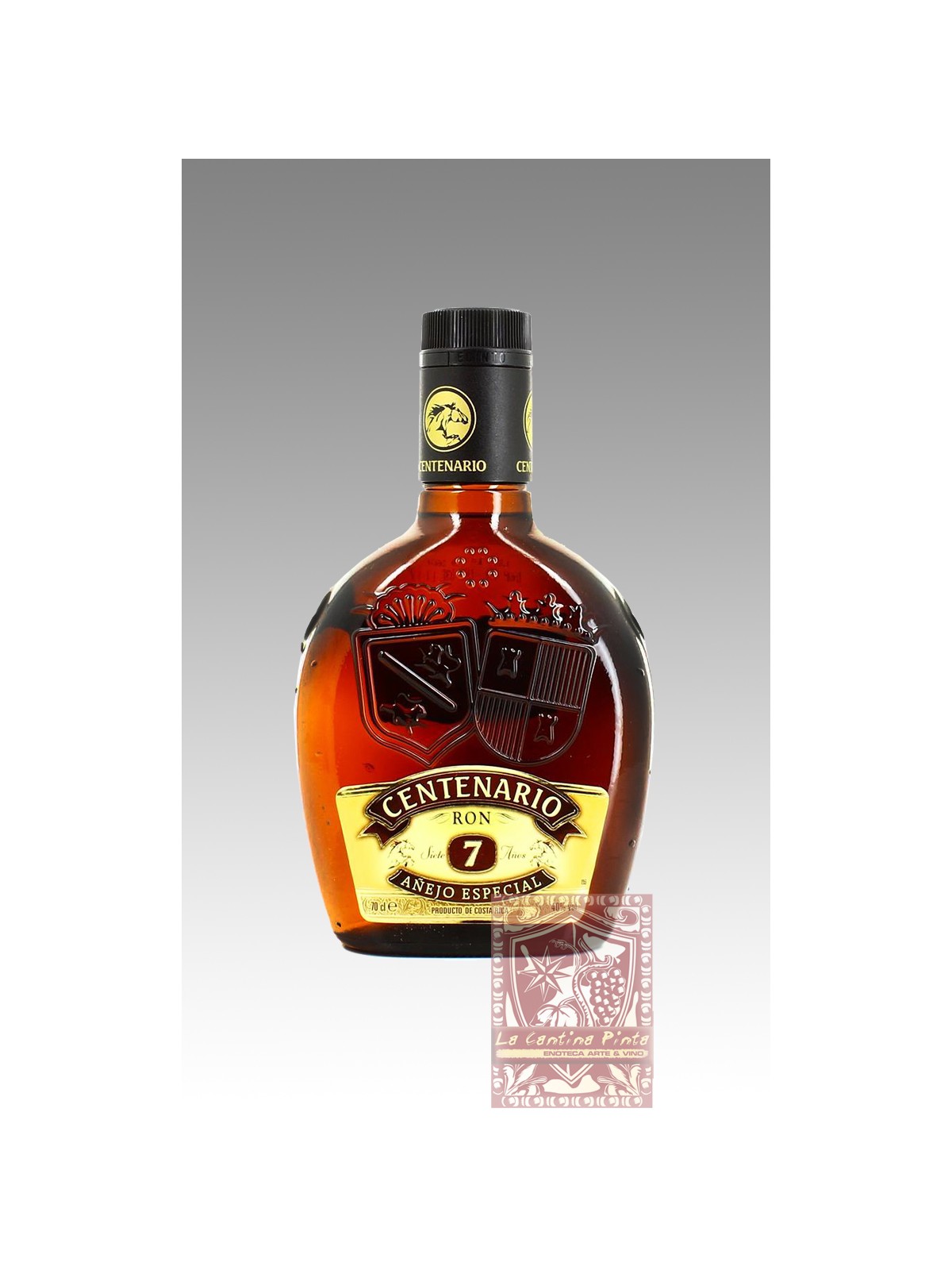 RON CENTENARIO ANEJO ESPECIAL 7 ANOS, RUM DEL COSTA RICA