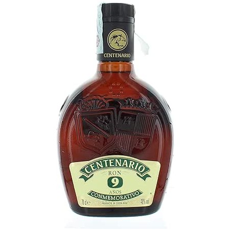 RON CENTENARIO COMMEMORATIVO 9 ANOS, RUM DEL COSTA RICA