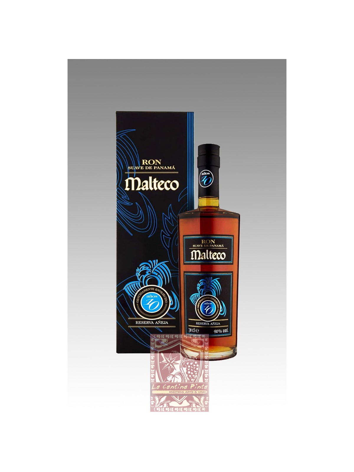 RON MALTECO 10 Y.O. ANEJO SUAVE  RUM DEL GUATEMALA