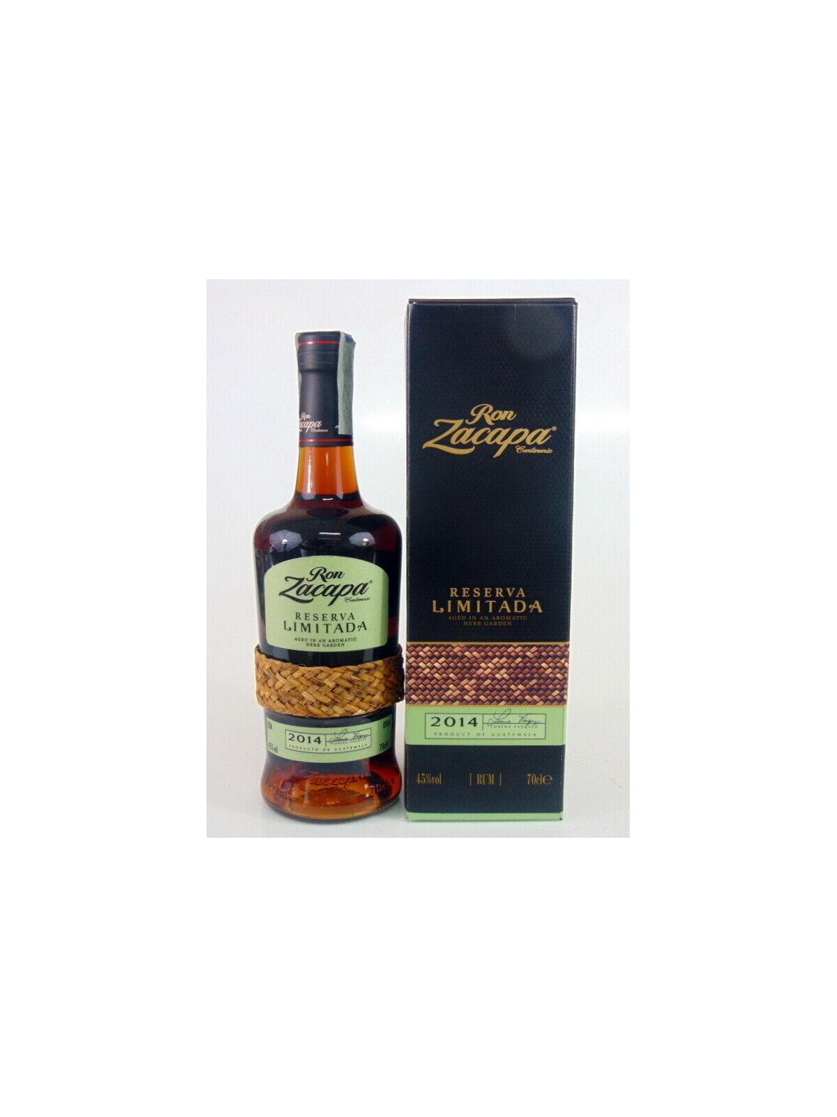 RON ZACAPA RESERVA LIMITADA 2014  RUM DEL GUATEMALA