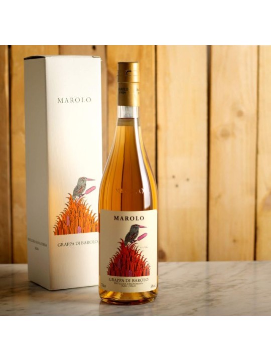 GRAPPA DI BAROLO BARRIQUE 50°  - MAROLO