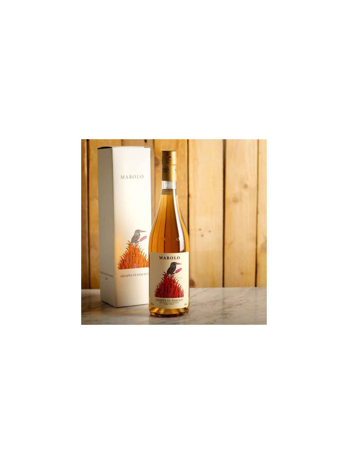 GRAPPA DI BAROLO BARRIQUE 50°  - MAROLO