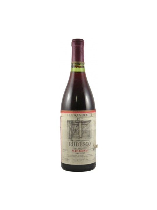 RUBESCO VIGNA MONTICCHIO 1974 TORGIANO DOCG - LUNGAROTTI
