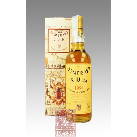 RUHM DEMERARA 1998 15YO SHERRY WOOD UITVLLIGHT DISTILLERY -