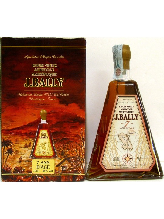 RUHM VIEUX  J.BALLY 7 ANS PIRAMIDE,  RUM DELLA MARTINICA