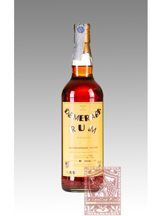 RUM DEMERARA 2003 SHERRY WOOD 14 Y.O. DIAMOND DISTILLERY -