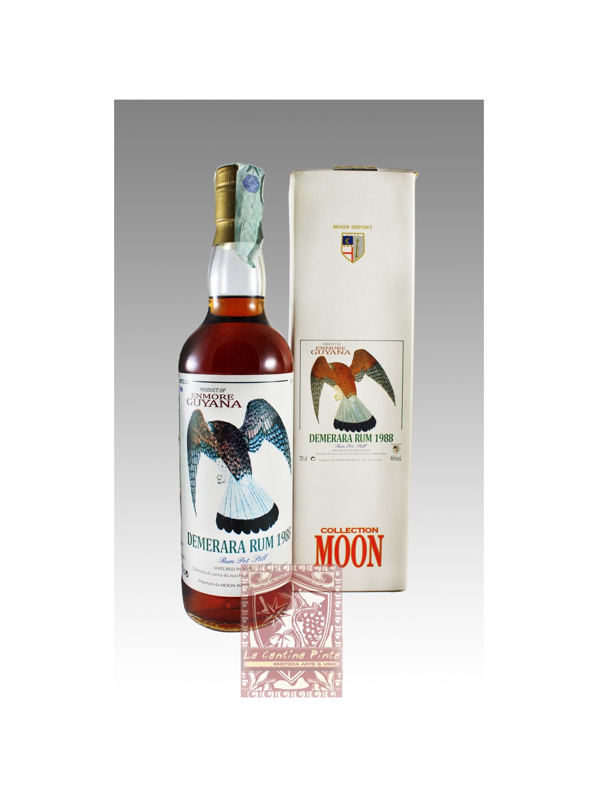 DEMERARA RUM ENMORE 1988/2011 23YO MOON IMPORT