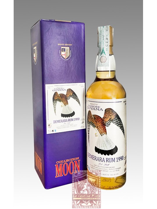DEMERARA RUM ENMORE 1990  26 Y.O.  MATURED IN SHERRY WOOD