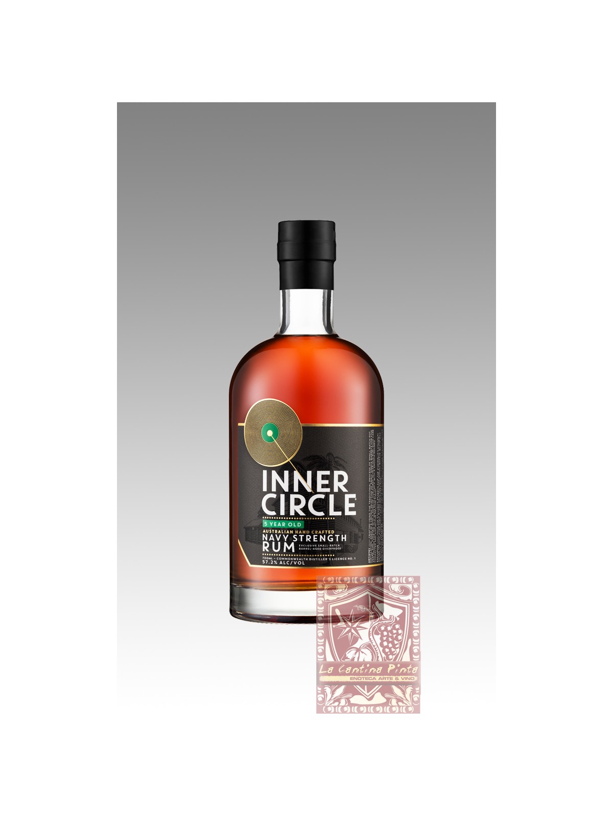 RUM INNER CIRCLE  5 YO GREEN NAVY STRANGTH