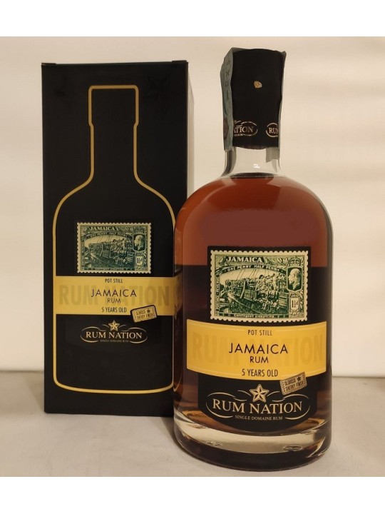 RUM NATION JAMAICA 5 Y.O POT STILL OLOROSO SHERRY FINISH - RHUM DELLA JAMAICA