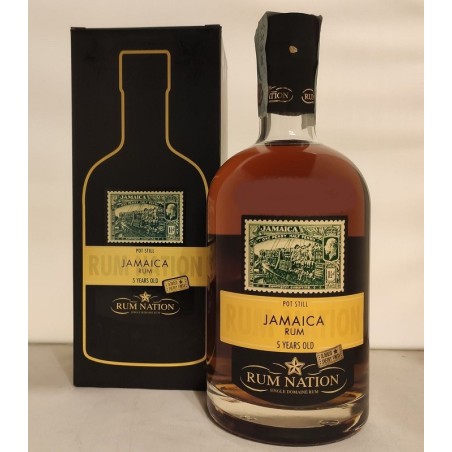 RUM NATION JAMAICA 5 Y.O POT STILL OLOROSO SHERRY FINISH - RHUM DELLA JAMAICA