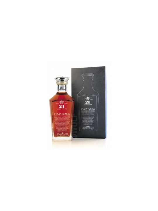 RUM NATION PANAMA 21 Y.O.DECANTER, RHUM DI PANAMA