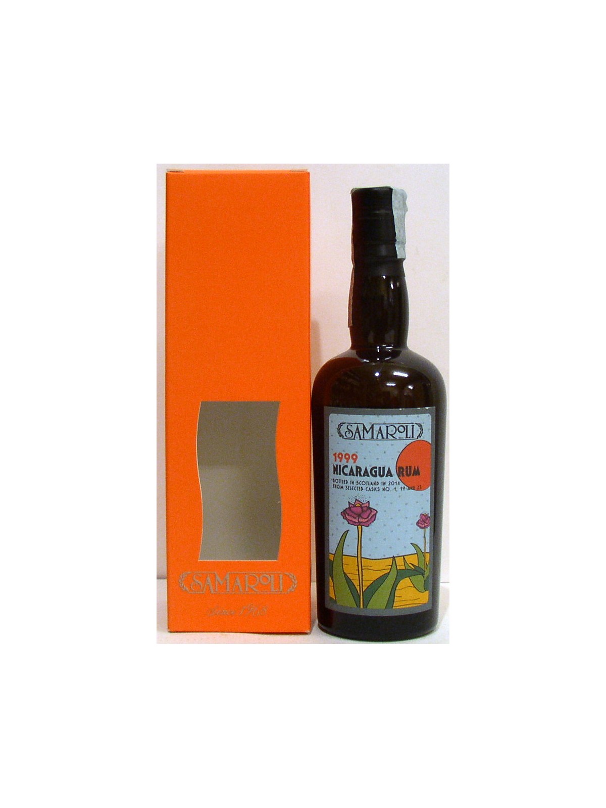 NICARAGUA RUM 1999/2014  SAMAROLI -  0,5 LT