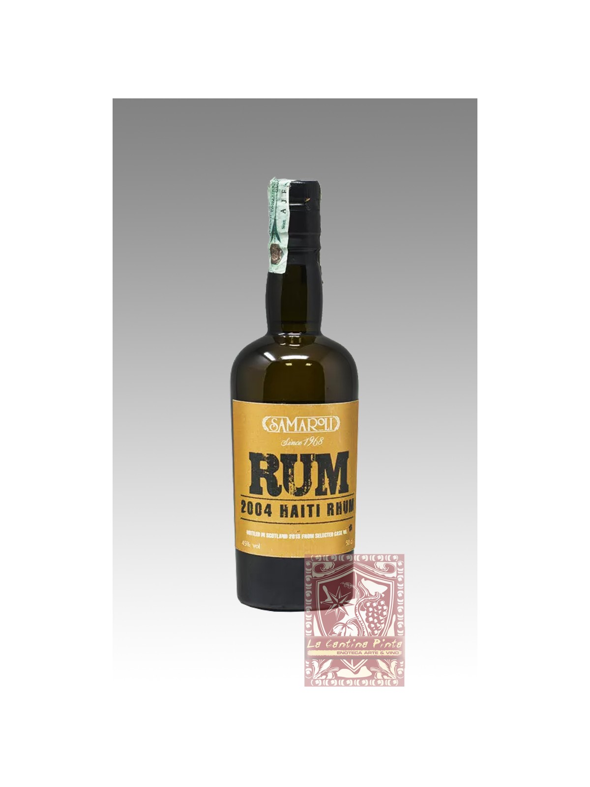 RUM  HAITI 2004/2012 SEL. CASK N° 17   - SAMAROLI 50 CL