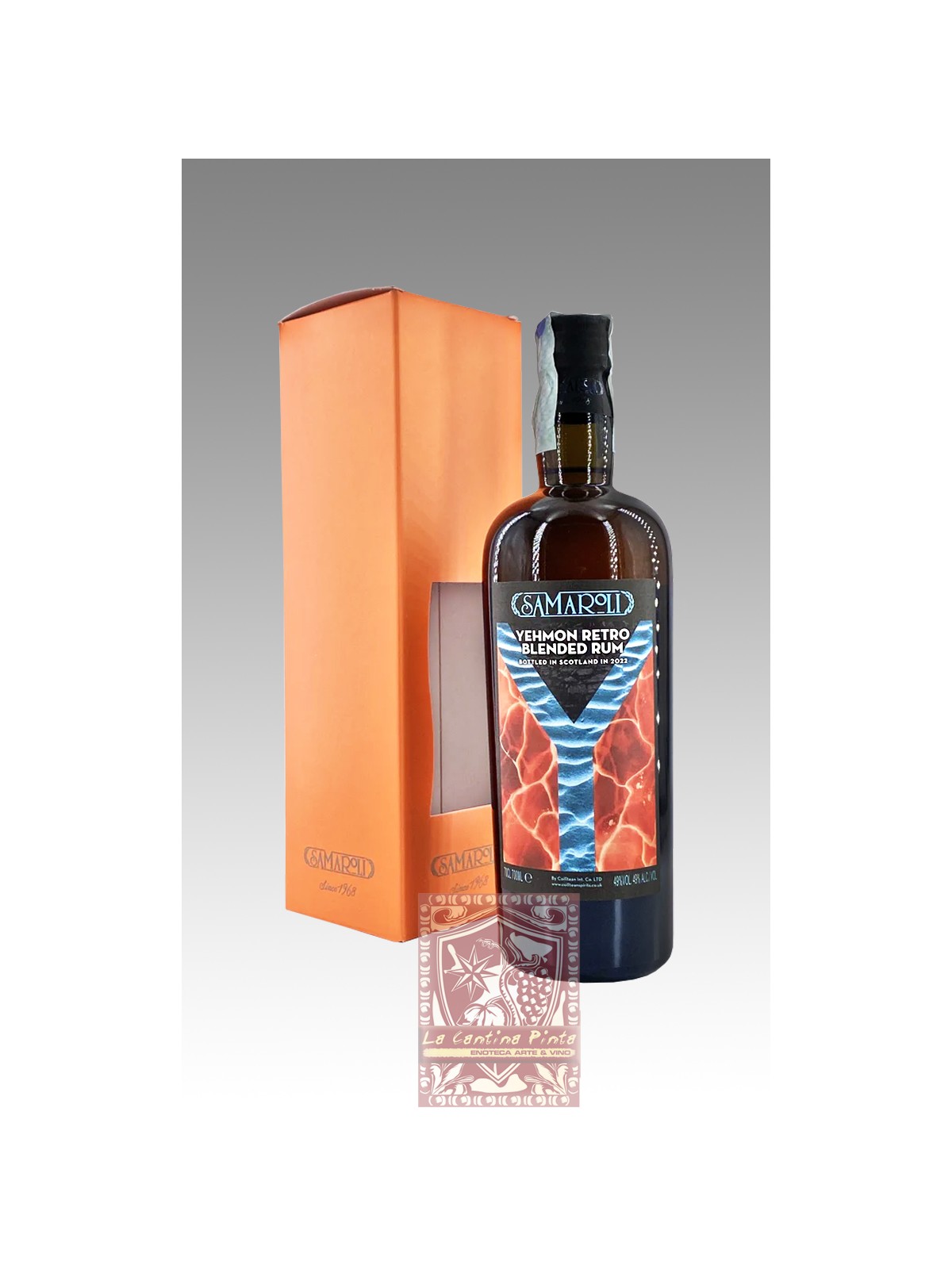 YEHMON RETRO BLENDED RUM ED. 2022  70CL - SAMAROLI