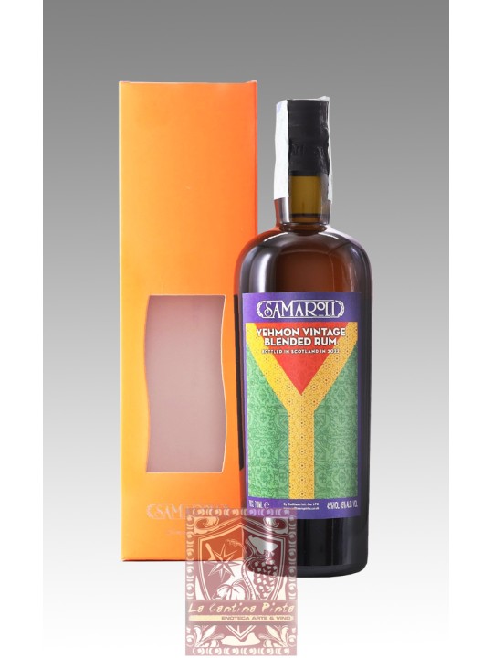 YEHMON VINTAGE BLENDED  RUM ED. 2022 70CL - SAMAROLI