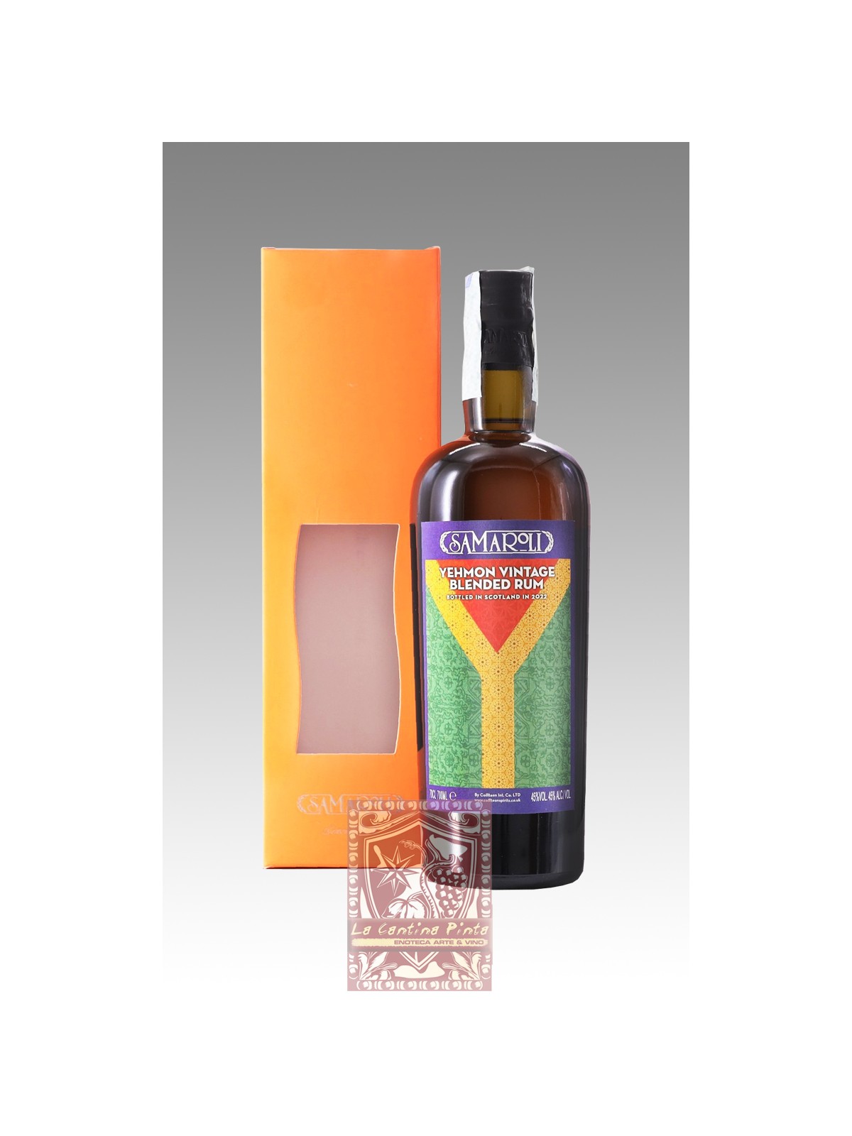 YEHMON VINTAGE BLENDED  RUM ED. 2022 70CL - SAMAROLI