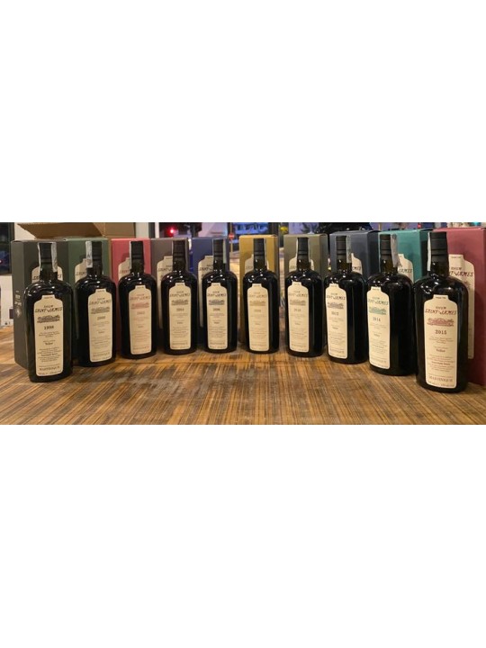 Saint James Velier - 25th AOC Anniversary - Full Series 1998-2015 - bottled 2021 - 70cl - 10 bottles