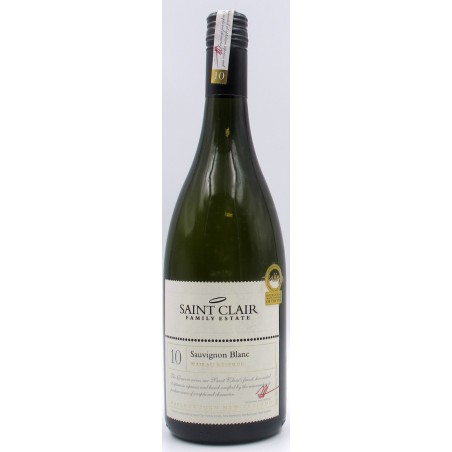 SAUVIGNON BLANC WAIRAU RESERVE 2010 - SAINT CLAIR