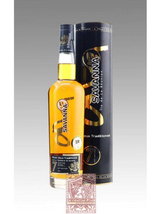 SAVANNA RHUM TRADITIONNEL VIEUX 7 ANNI
