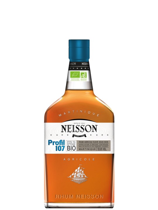 NEISSON PROFIL 107 BIO ELEVE SOUS BOIS RUM AGRICOLE DELLA MARTINICA