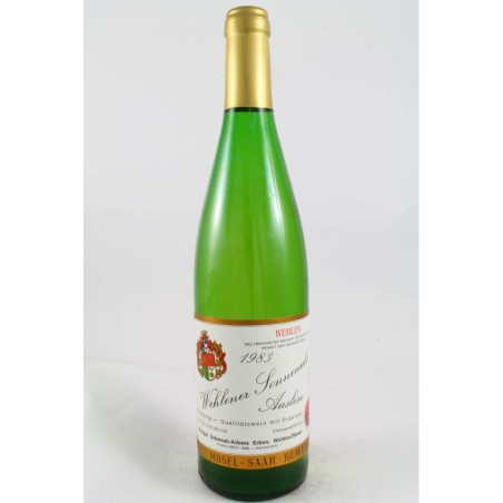 SCHWAAB ADAMS - RIESLING WEHLENER SONNENUHR AUSLESE 1983