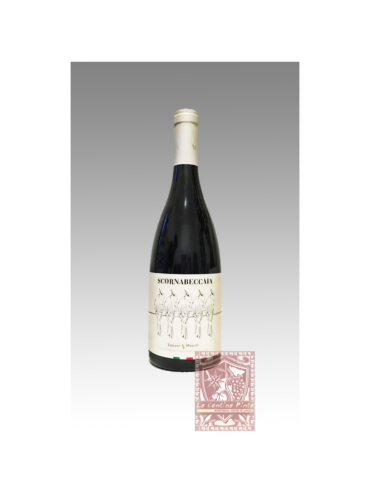 SCORNABECCAIA MERLOT 2018 - I MUSCHI ALTI