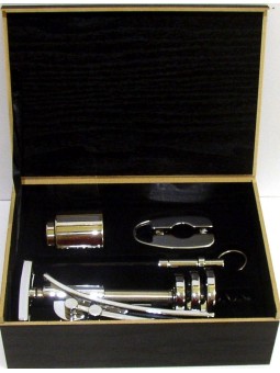 CILIO WINE-SET CAVATAPPI TRENTINO CROMATO CON ACCESSORI