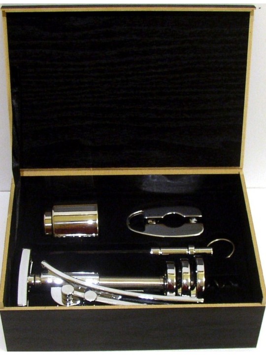 SET CAVATAPPI TRENTINO CROMATO CON ACCESSORI