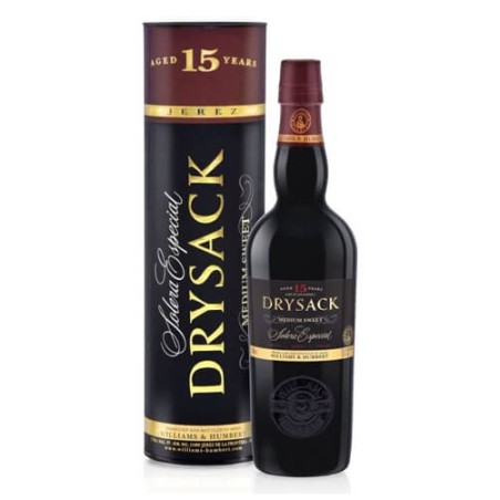 SHERRY DRYSACK MEDIUM SWEET SOLERA ESPECIAL 15 YO - WILLIAMS & HUMBERT  0,5 LT
