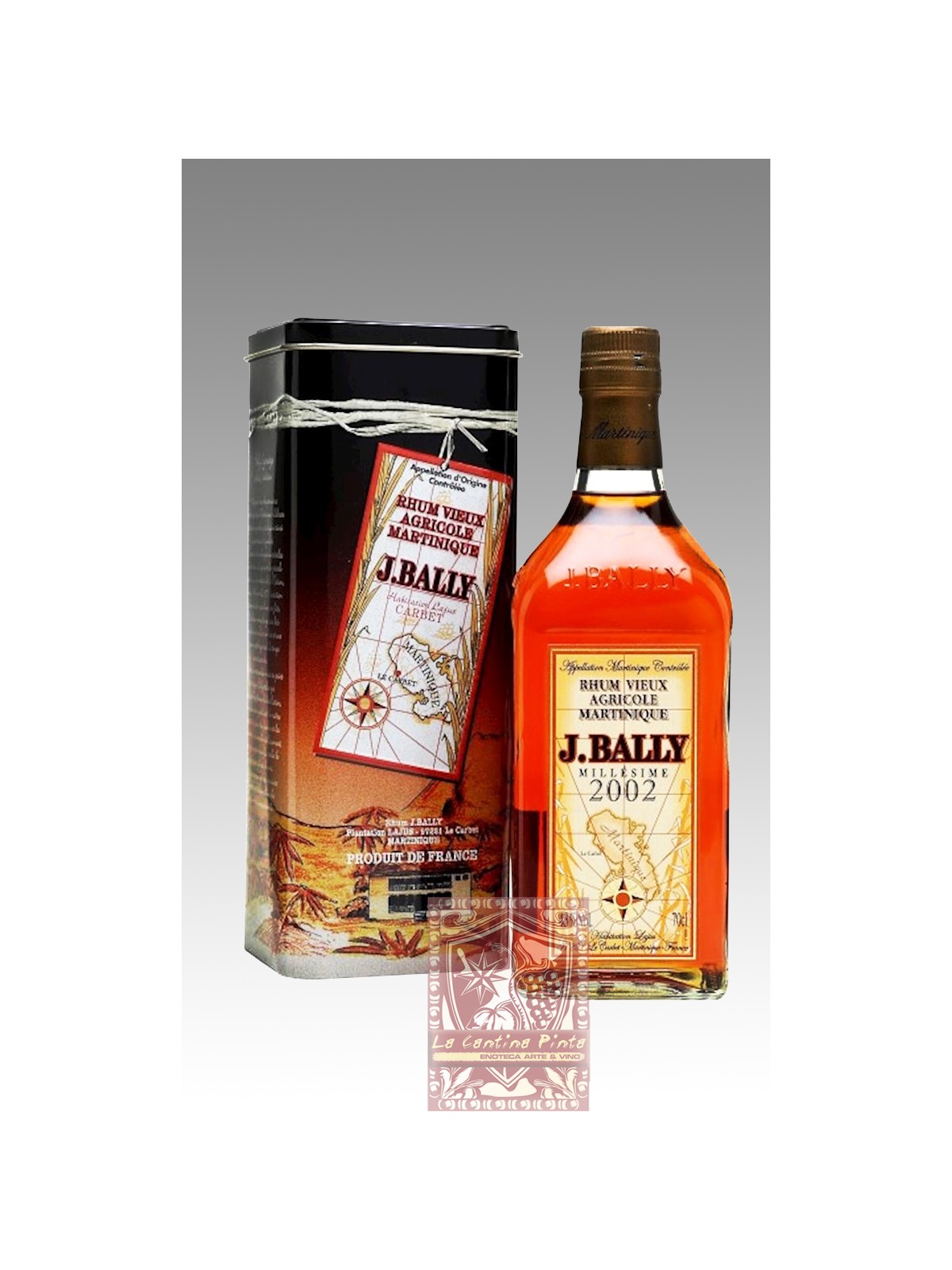 RHUM VIEUX  J.BALLY 2002, RUM DELLA MARTINICA