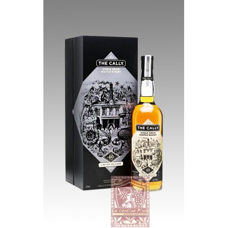 SINGLE GRAIN SCOTCH WHISKY THE CALLY 40 YO  NATURAL CASK STRENGTH DIAGEO SPECIAL RELEASE 2015