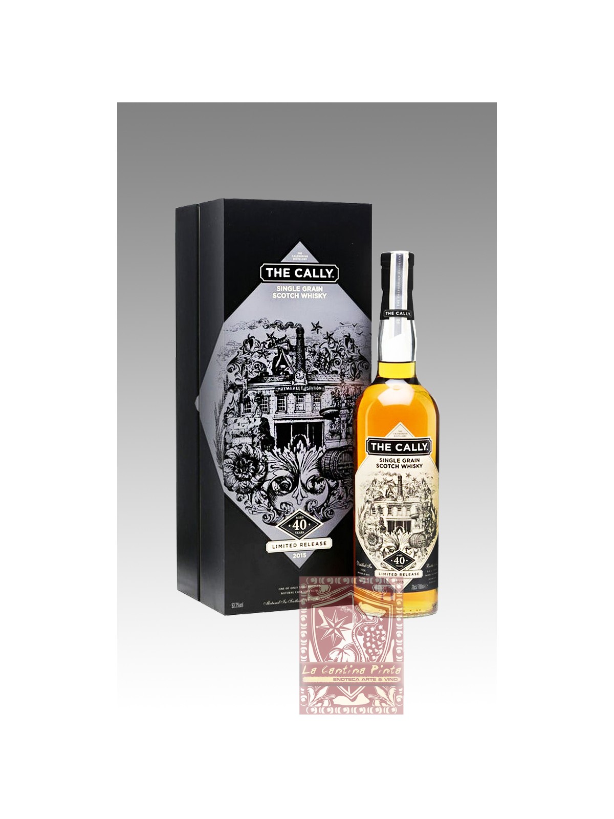 SINGLE GRAIN SCOTCH WHISKY THE CALLY 40 YO  NATURAL CASK STRENGTH DIAGEO SPECIAL RELEASE 2015