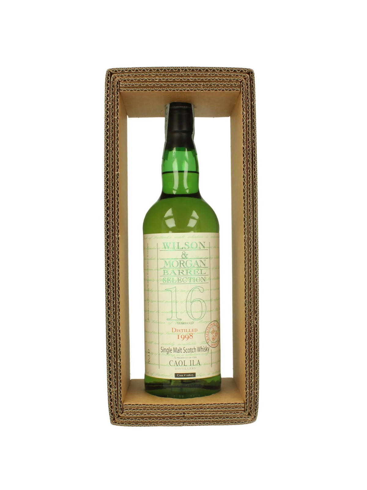 SINGLE MALT SCOTCH WHISKY 16 YO CAOL ILA 1998 WILSON & MORGAN BARREL SELECTION