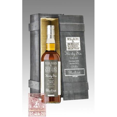 SINGLE MALT SCOTCH WHISKY 36 YO GLENLIVET 1975/2012  WILSON & MORGAN BARREL SELECTION SHERRY BUTT -5748