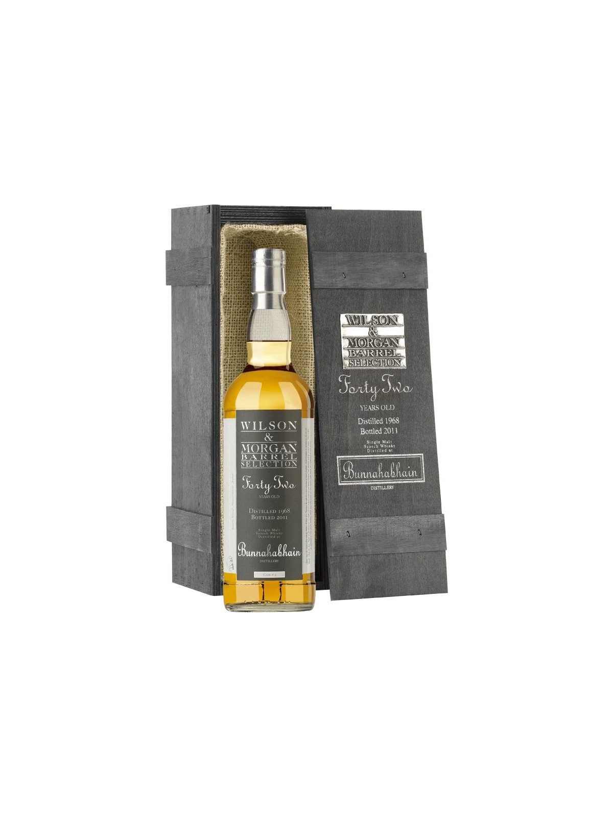 SINGLE MALT SCOTCH WHISKY BUNNAHABHAIN 42 YO 1968/2011 WILSON & MORGAN BARREL SELECTION CASK - 3