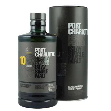 Single Malt Scotch Whisky Port Charlotte Heavily Peated 10 YO