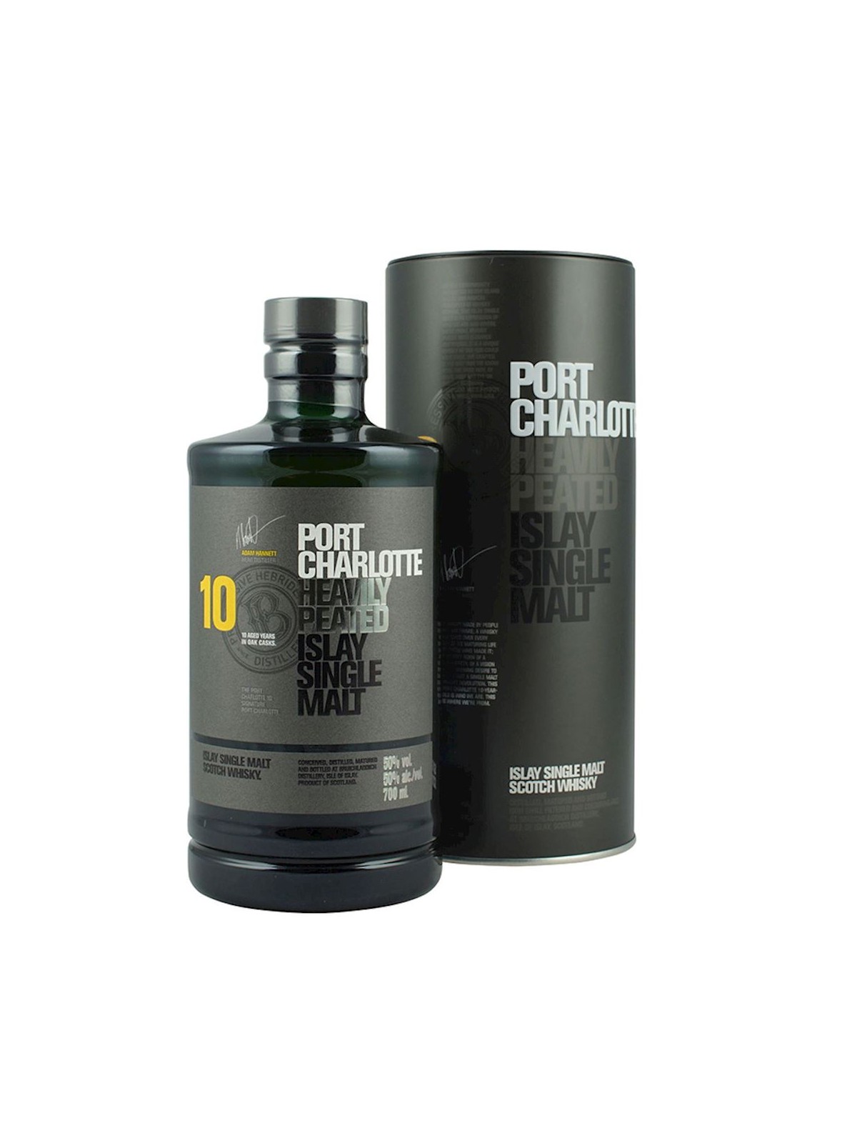 Single Malt Scotch Whisky Port Charlotte Heavily Peated 10 YO