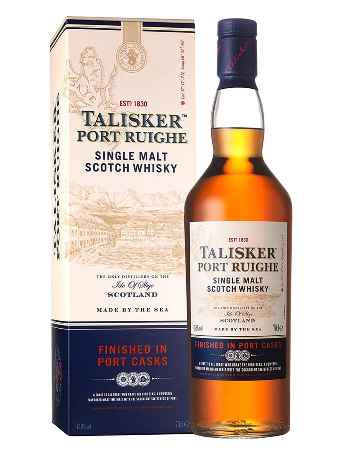 SINGLE MALT SCOTCH WHISKY TALISKER PORT RUIGHE