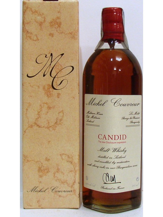SINGLE MALT WHISKY CANDID  MICHEL COUVREUR