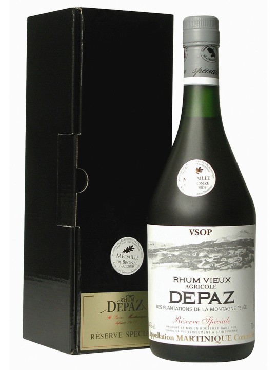 RHUM VIEUX AGRICOLE DEPAZ VSOP RESERVE SPECIALE  RUM DELLA MARTINICA