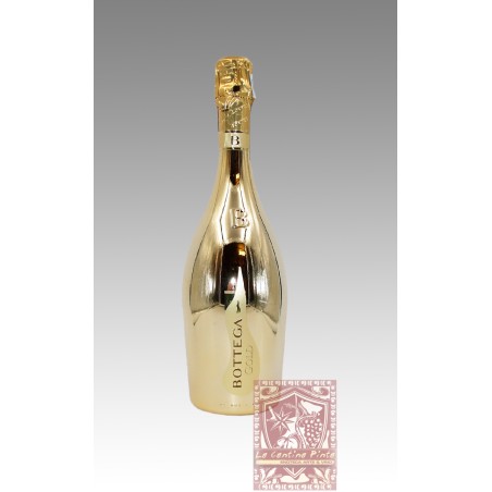 SPUMANTE IL VINO DEI POETI "GLERA"  GOLD PROSECCO BRUT - BOTTEGA