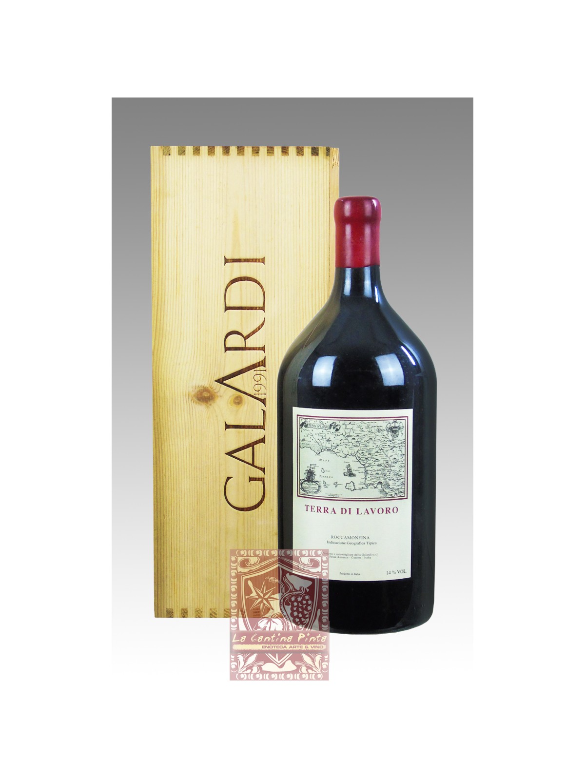 TERRA DI LAVORO 2011 DOPPIA MAGNUM 3 lt - GALARDI