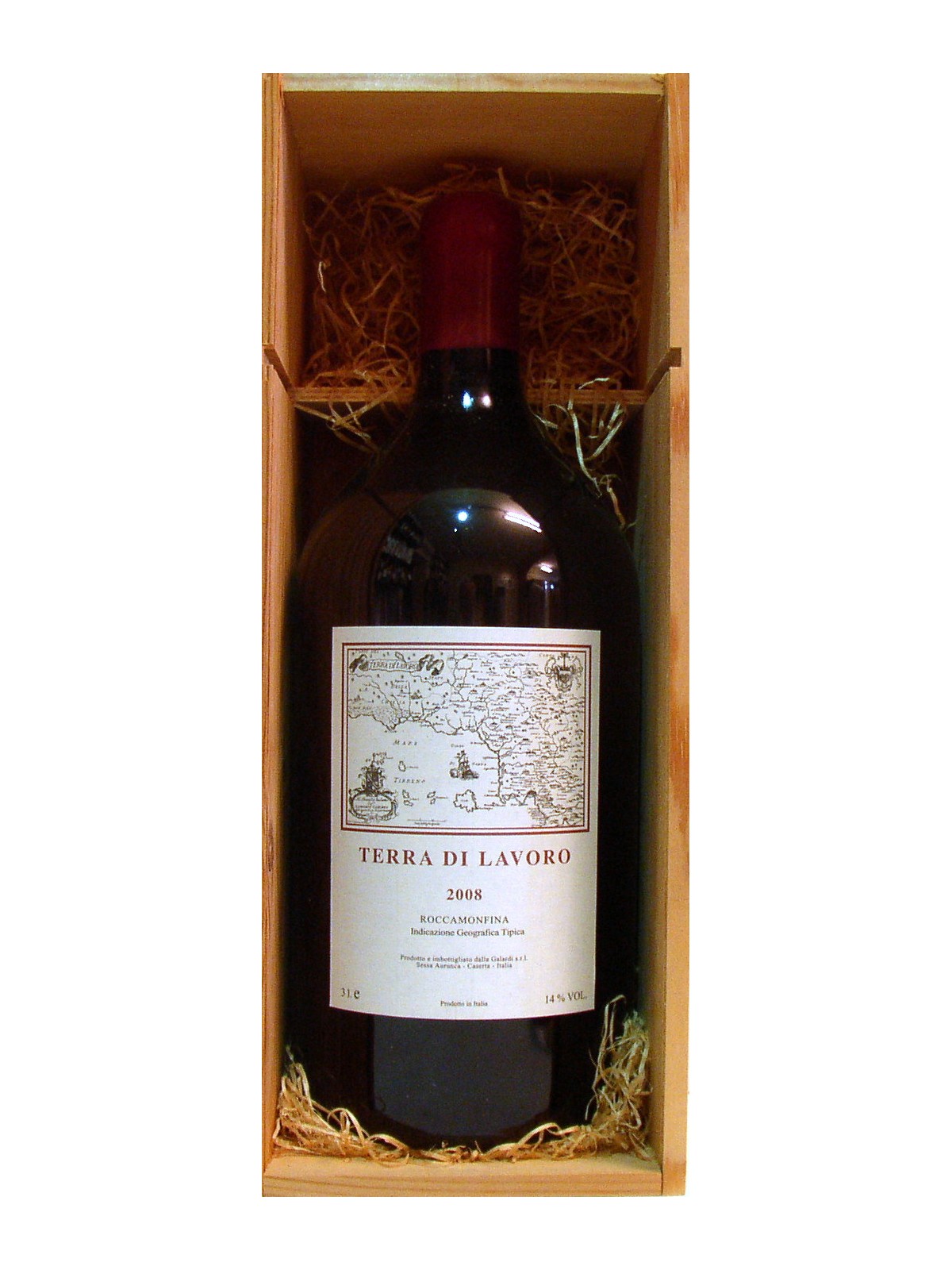 TERRA DI LAVORO 2018  DOPPIA MAGNUM 3 lt - GALARDI