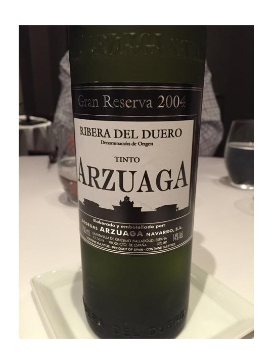 TINTO ARZUAGA  GRAN RESERVA 2004 - BODEGA ARZUAGA