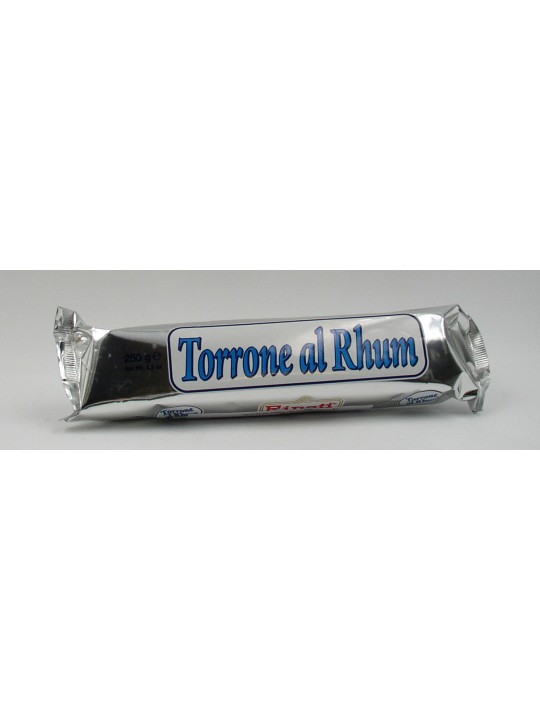 TORRONE AL RUM RICOPERTO DI CIOCCOLATO FONDENTE