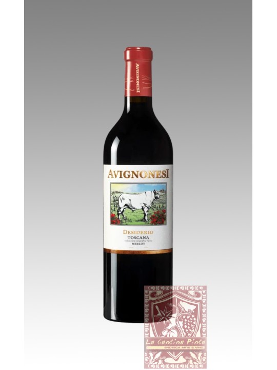 TOSCANA MERLOT DESIDERIO 2015 MAGNUM 1.5 LT - AVIGNONESI