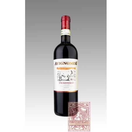 TOSCANA MERLOT DESIDERIO 2016  MAGNUM 1,5 LT - AVIGNONESI